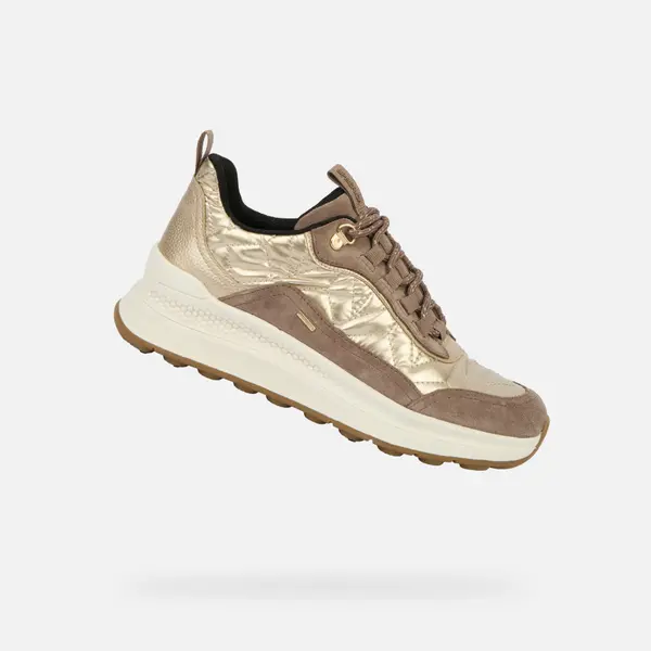 GEOX Beige women's sneakers Geox Spherica Actif X2 - Women's