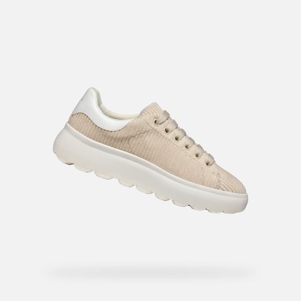 GEOX Beige women's sneakers Geox Spherica Ec4.1 - Women's