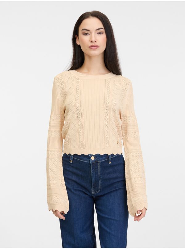 Guess Beige women's sweater Guess Adaline - Women