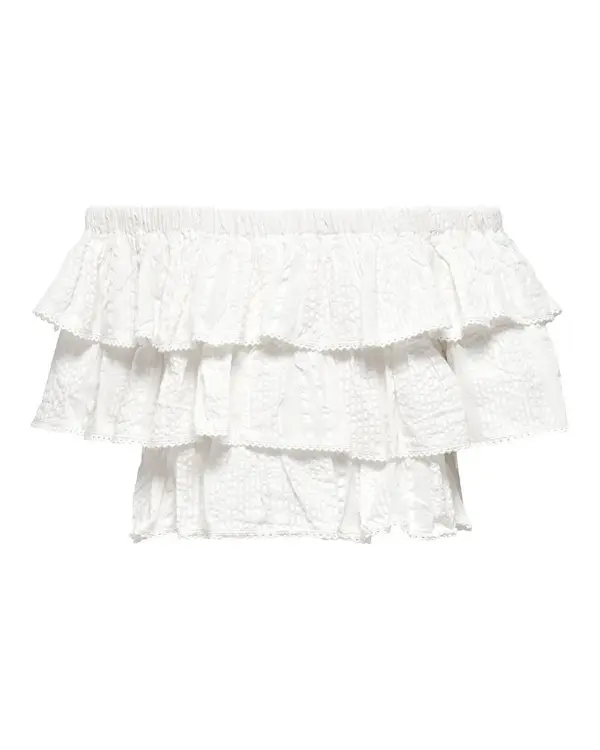 Only Bel top z volančki