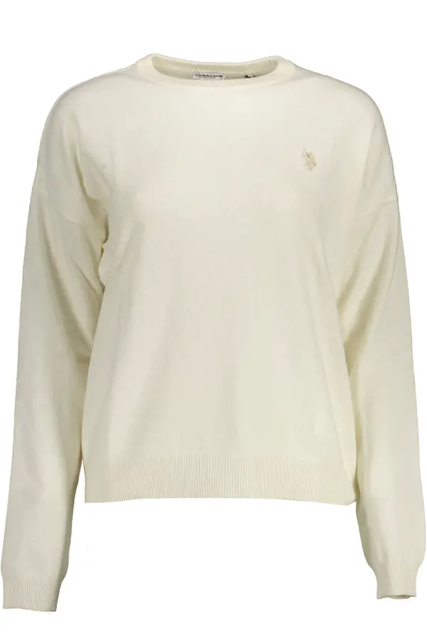 U.S. Polo Assn. Bel ženski pulover US Polo