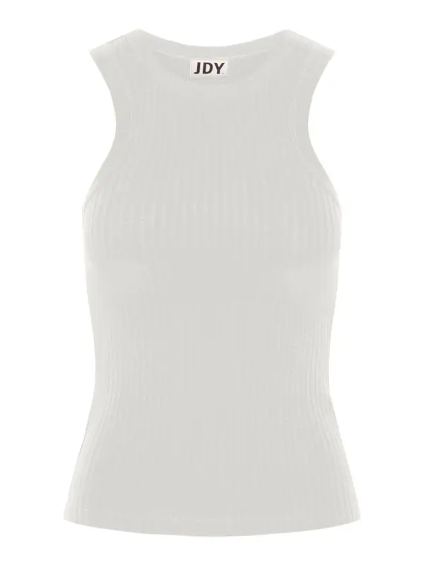 Jacqueline de Yong Bela majica brez rokavov Jacqueline De Yong