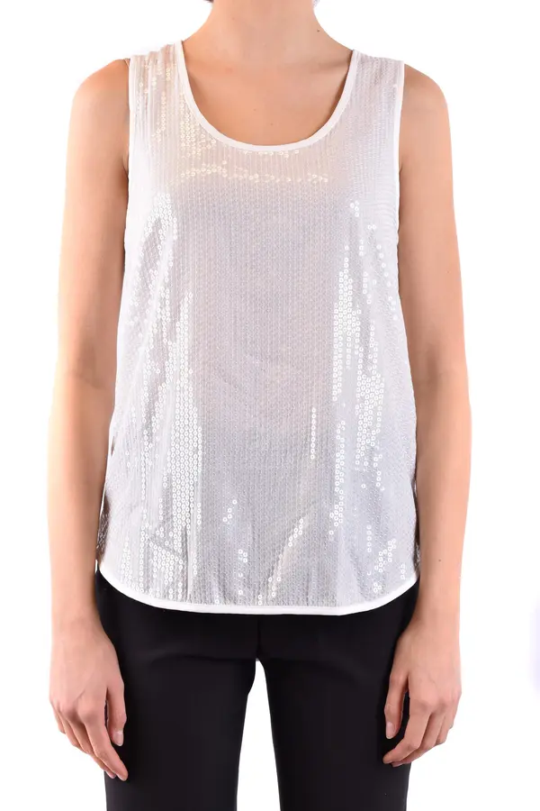 P.a.r.o.s.h. Bela majica brez rokavov Parosh