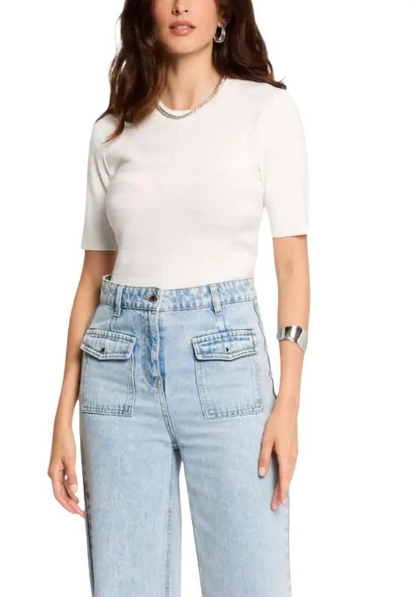 Morgan De Toi Bela majica Morgan De Toi