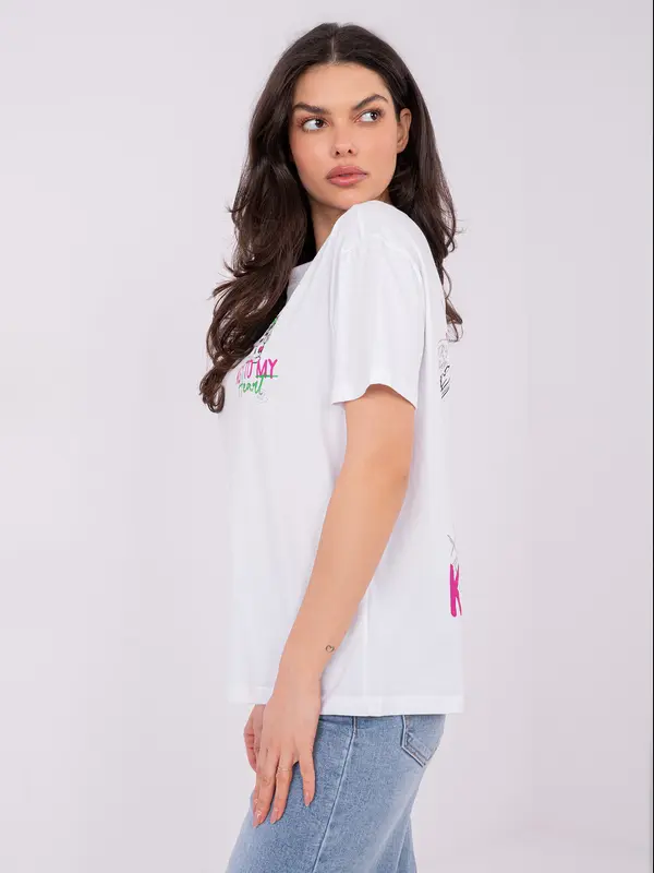 Sublevel Bela majica s potiskom