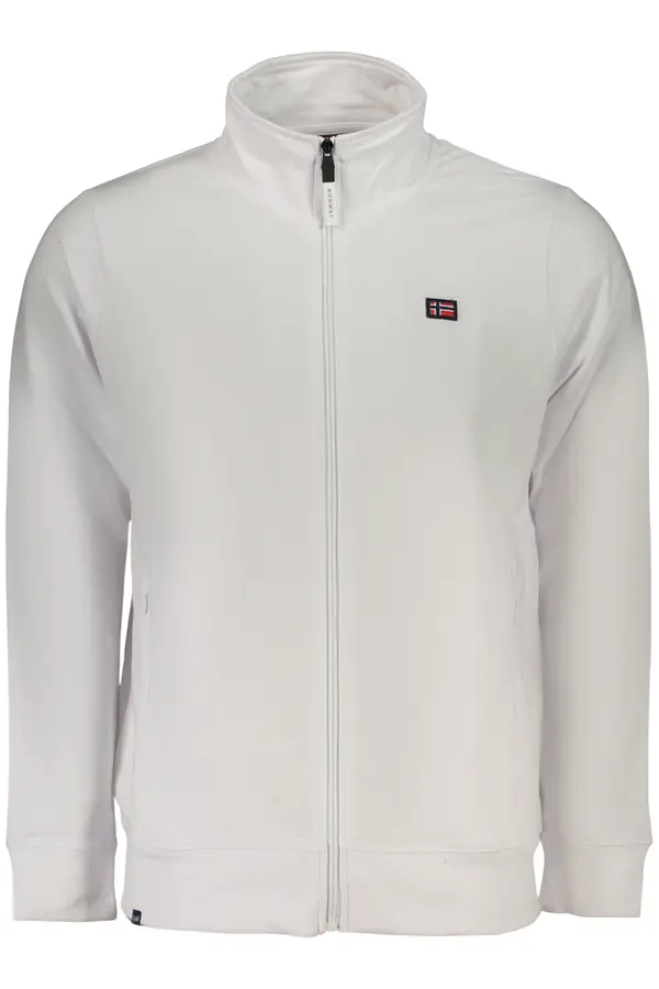 NORWAY 1963 Bela moška jopa z zadrgo NORWAY 1963