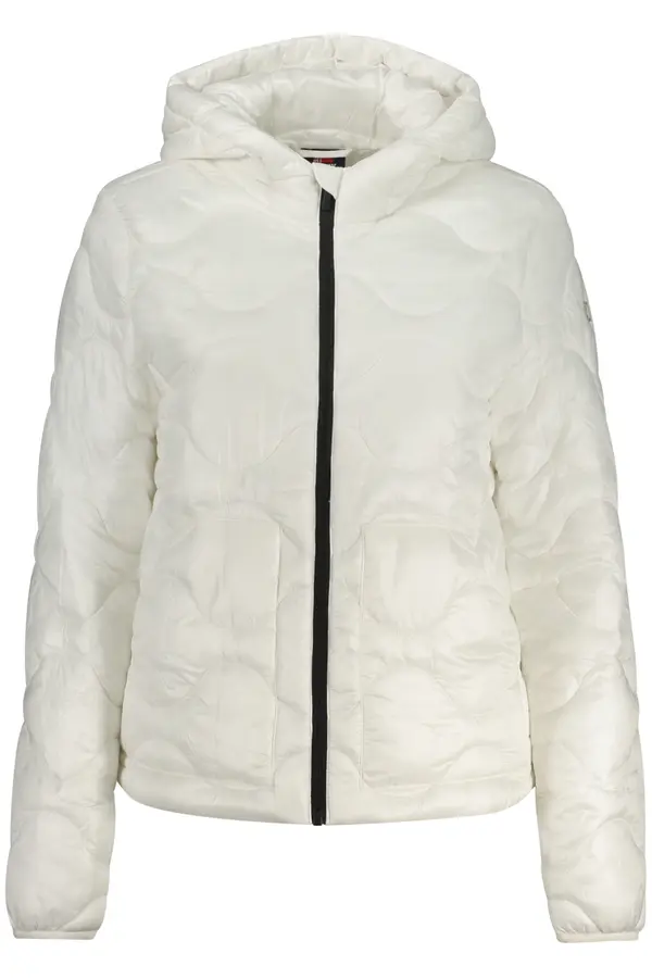 NORWAY 1963 Bela prešita jakna s kapuco