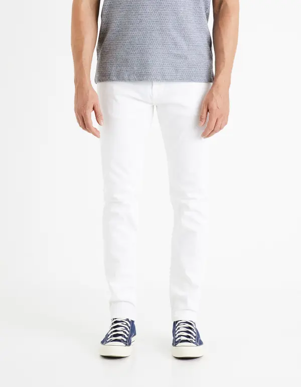 Celio Bele slim fit kavbojke Celio