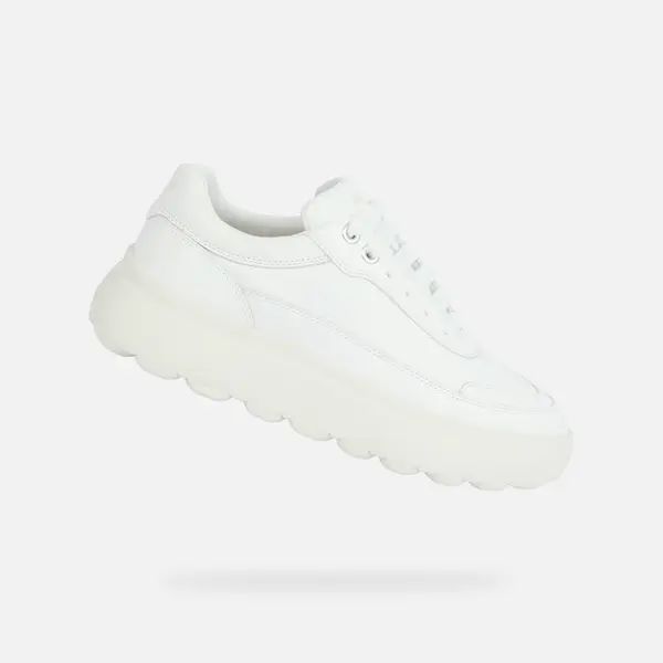 GEOX Bele ženske superge Geox Spherica EC4.1