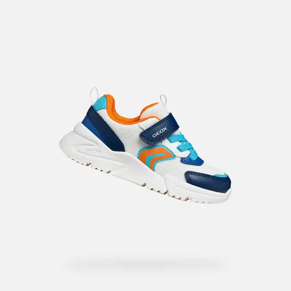 GEOX Beli fantovski superge Geox Loftus