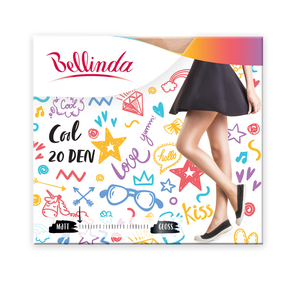 Bellinda Bellinda COOL 20 DEN - Fashionable tights - almond