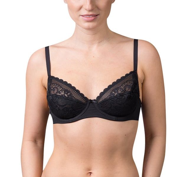 Bellinda Bellinda DAILY LACE BRA - Women's lace bra with underwire - black