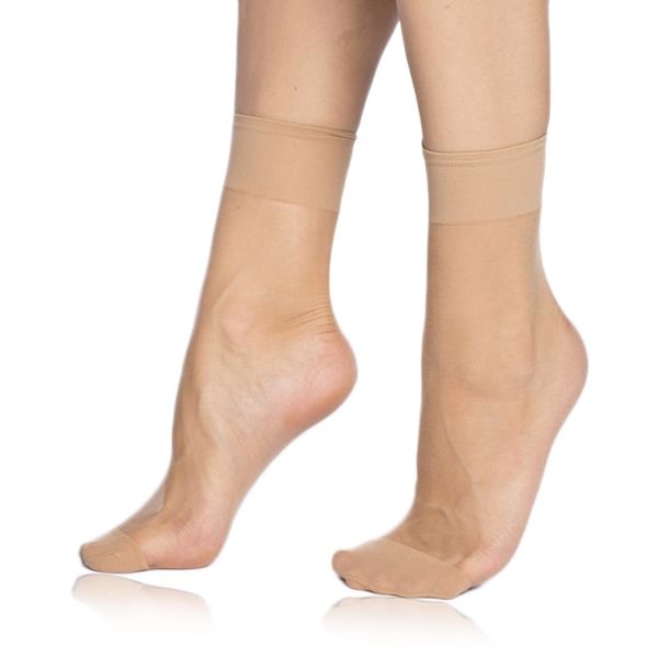 Bellinda Bellinda FLY SOCKS 15 DAY - Women's silon socks - almond