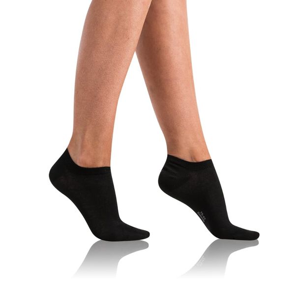 Bellinda Bellinda GREEN ECOSMART IN-SHOE SOCKS - Organic cotton shorts - black
