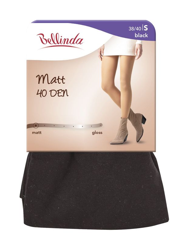 Bellinda Bellinda MATT 40 DEN - Women's tights - amber