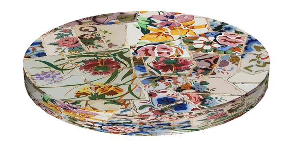 Bertoni Home Bertoni Home Unisex's Ring Chair Cushion Alicante