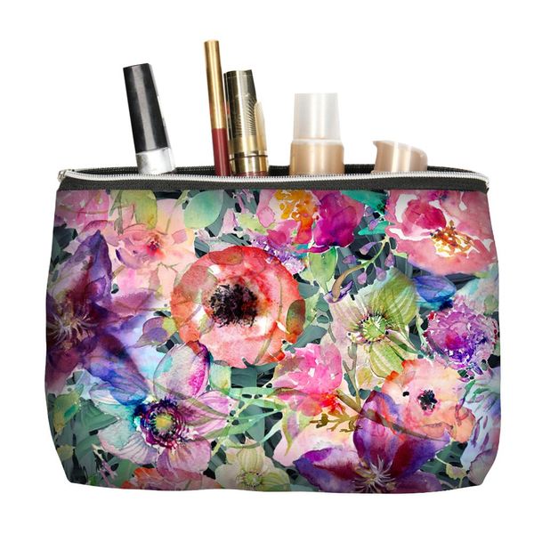 Bertoni Bertoni Unisex's Cosmetic Bag Solo Flora