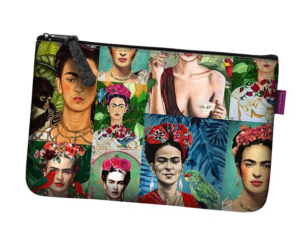 Bertoni Bertoni Unisex's Pocket Cosmetic Bag Modern Frida
