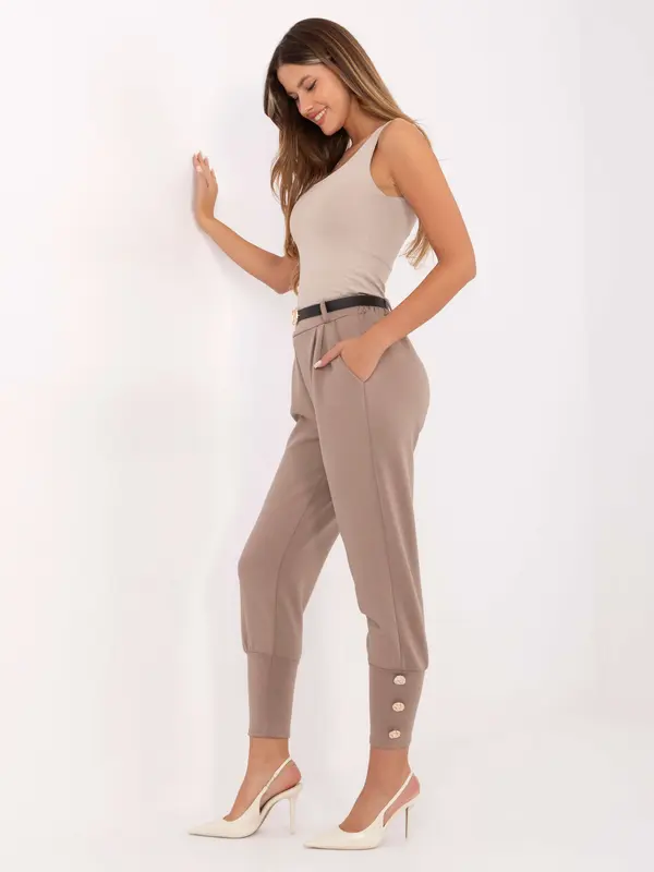 Factory Price Bež hlače z gumbi