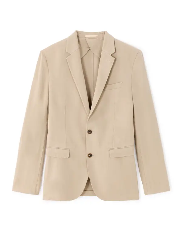 Celio Bež lanena jakna