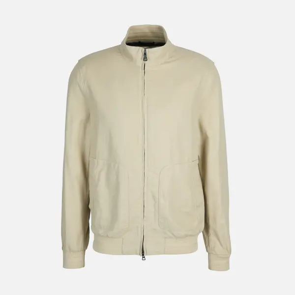 GEOX Bež moška bomber jakna Geox Recanati