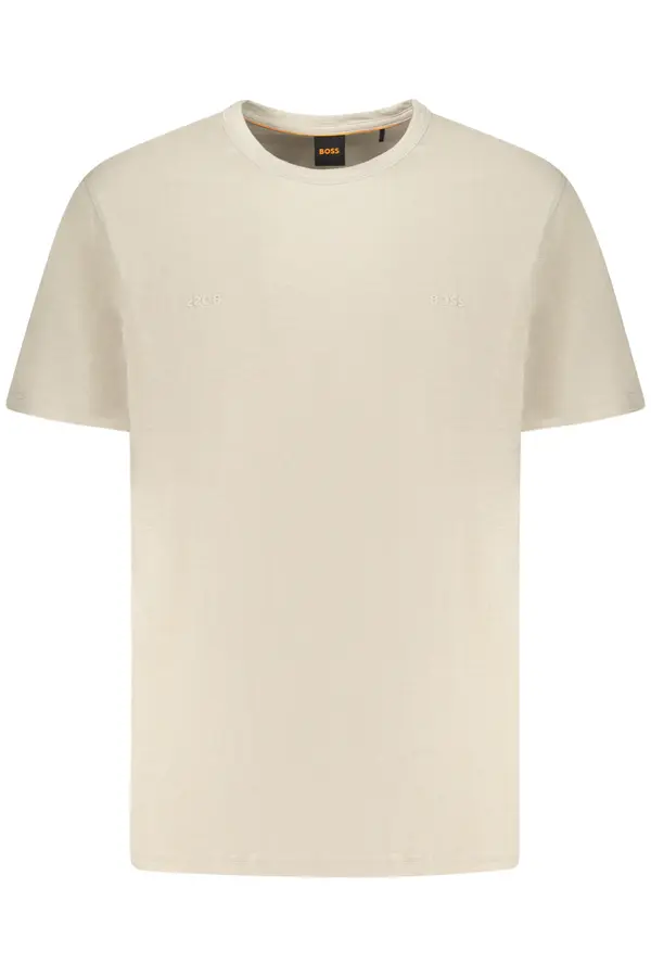 Boss Bež moška majica s kratkimi rokavi