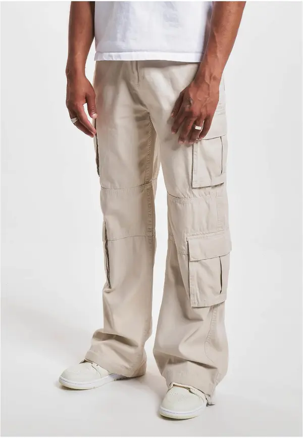 DEF Bež moške cargo hlače