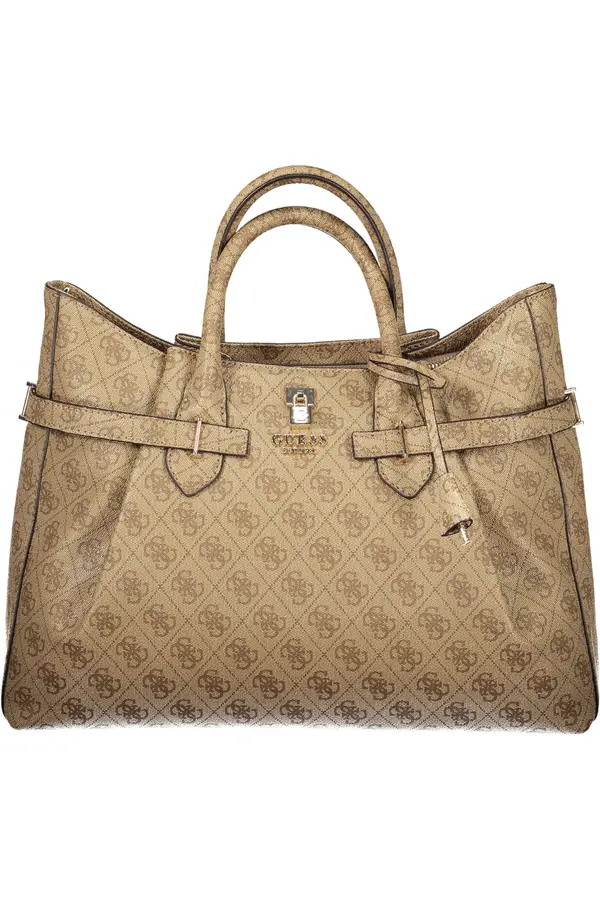 GUESS JEANS Bež torbica GUESS JEANS