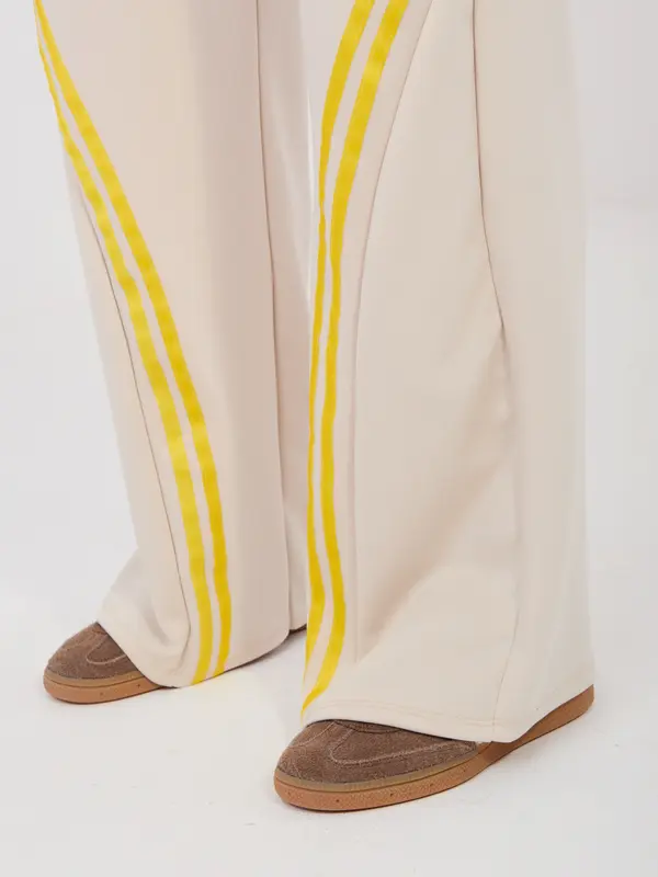 RUE PARIS Bež trenirke RUE PARIS