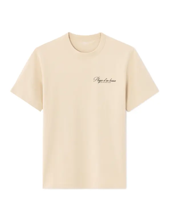 Celio Bež uniseks majica