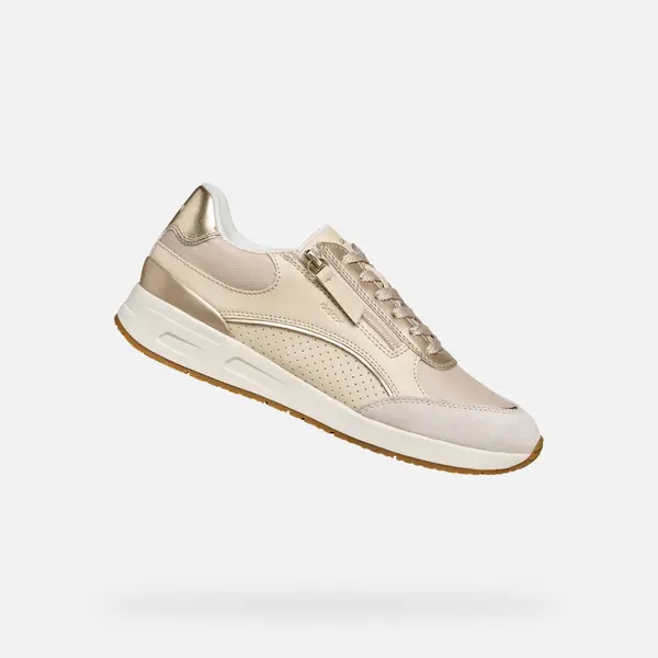 GEOX Bež ženske superge Geox Bulmya