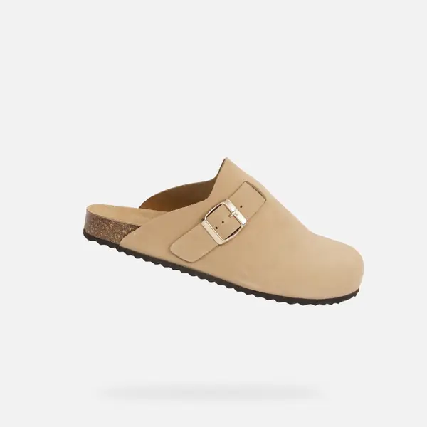 GEOX Bež ženski sandali Geox Brionia