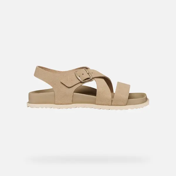 GEOX Bež ženski sandali Geox Sandybett