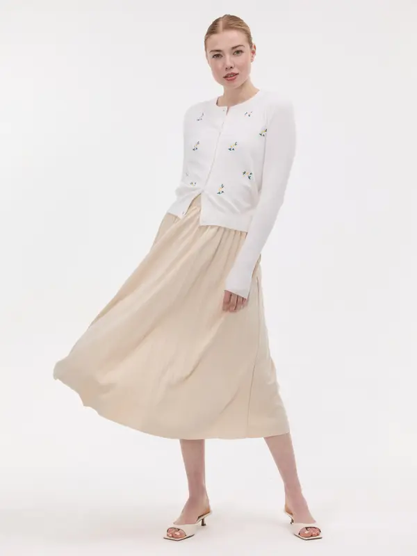 Orsay Bež žensko midi krilo ORSAY