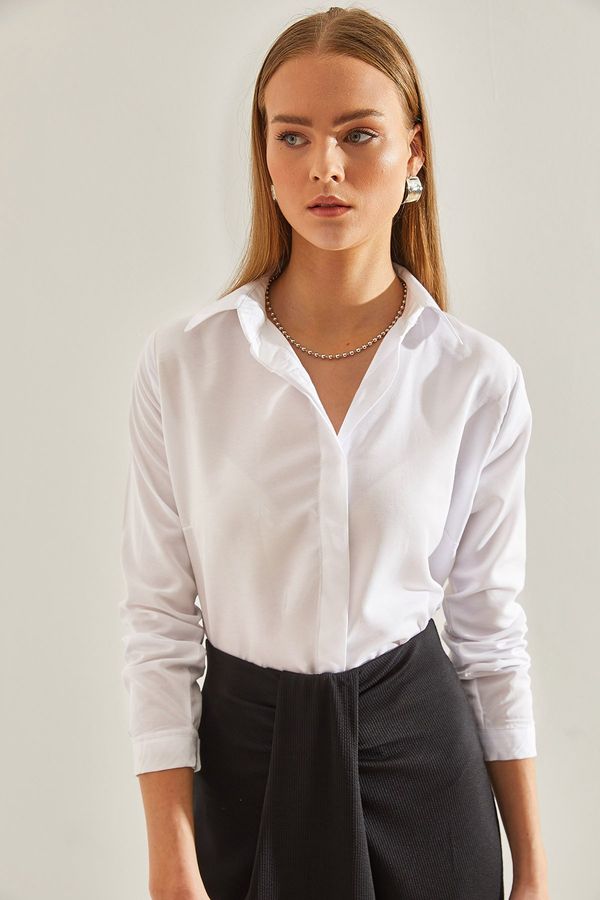 Bianco Lucci Bianco Lucci Women's Basic Shirt