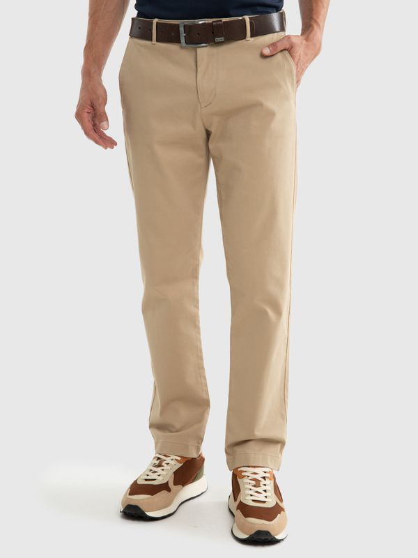 Big Star Big Star Man's Chinos Trousers Non Denim 350017 801