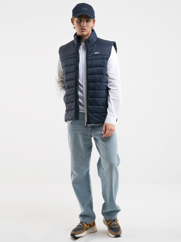 Big Star Big Star Man's Vest Outerwear 130391 Blue 403