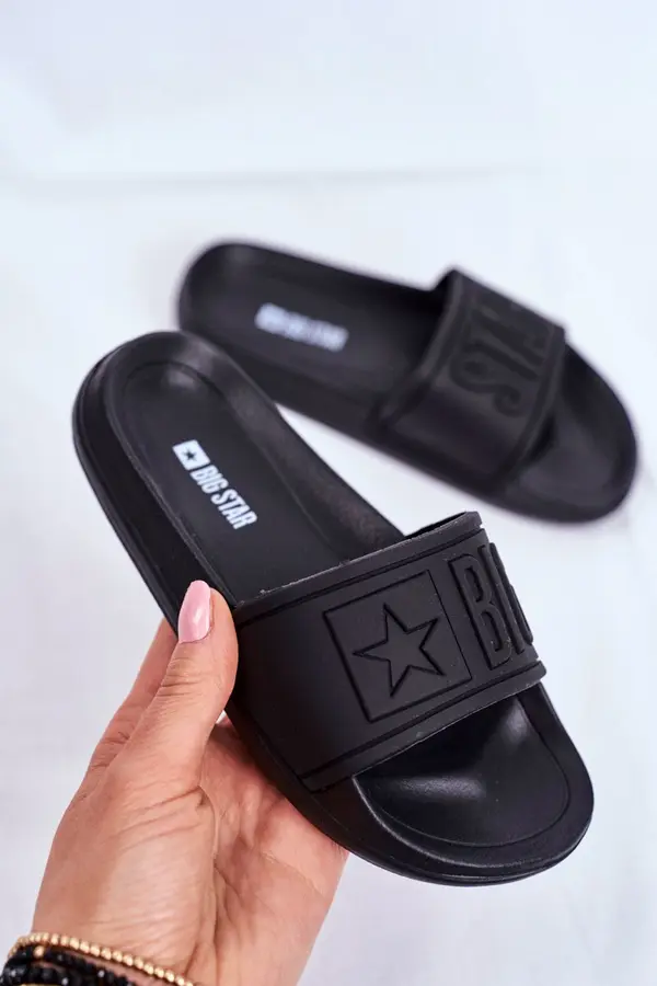BIG STAR SHOES BIG STAR SHOES Big Star Children's Flip Flops Black