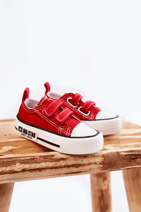 BIG STAR SHOES BIG STAR SHOES Children's Cloth Sneakers With Velcro BIG STAR