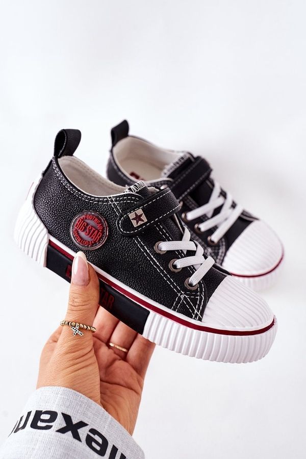 BIG STAR SHOES BIG STAR SHOES Children's Leather Sneakers BIG STAR