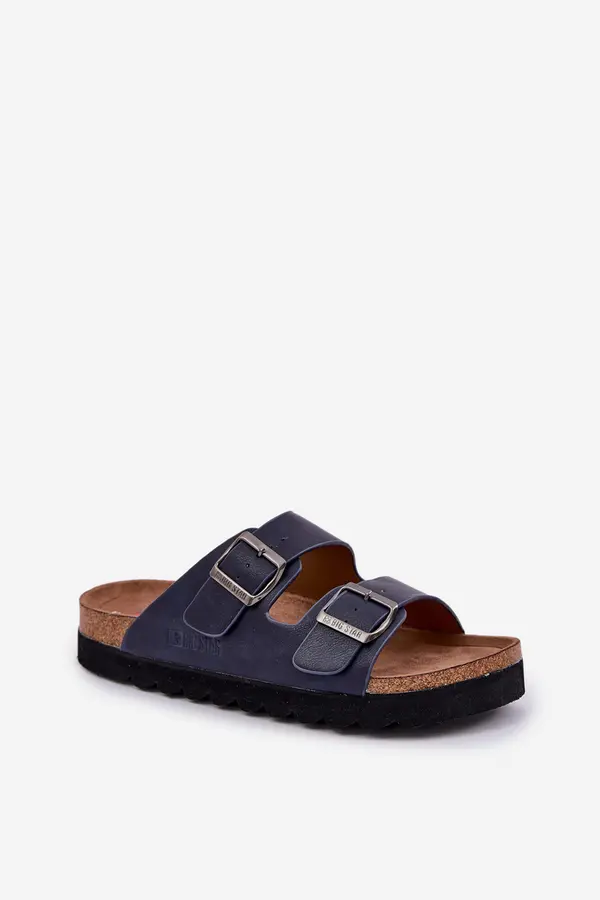 BIG STAR SHOES BIG STAR SHOES Lightweight Men's Sandals With Buckles Eco Leather Big Star