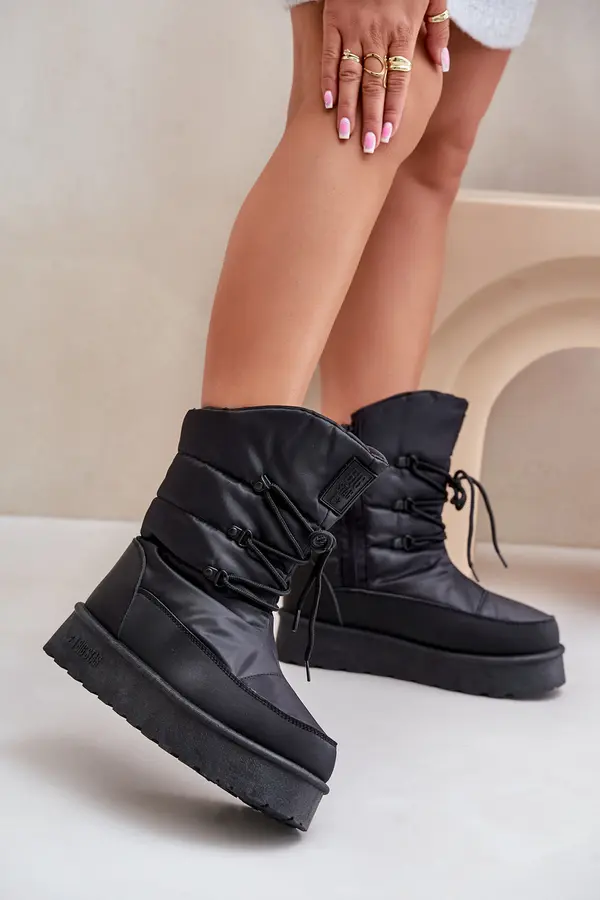 BIG STAR SHOES BIG STAR SHOES Snow boots on platform with zipper Big Star
