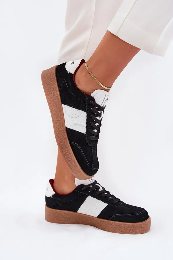 Daniel Lopez Just Dare BIG STAR SHOES Suede Women Sneakers Big Star by Daniel Lopez