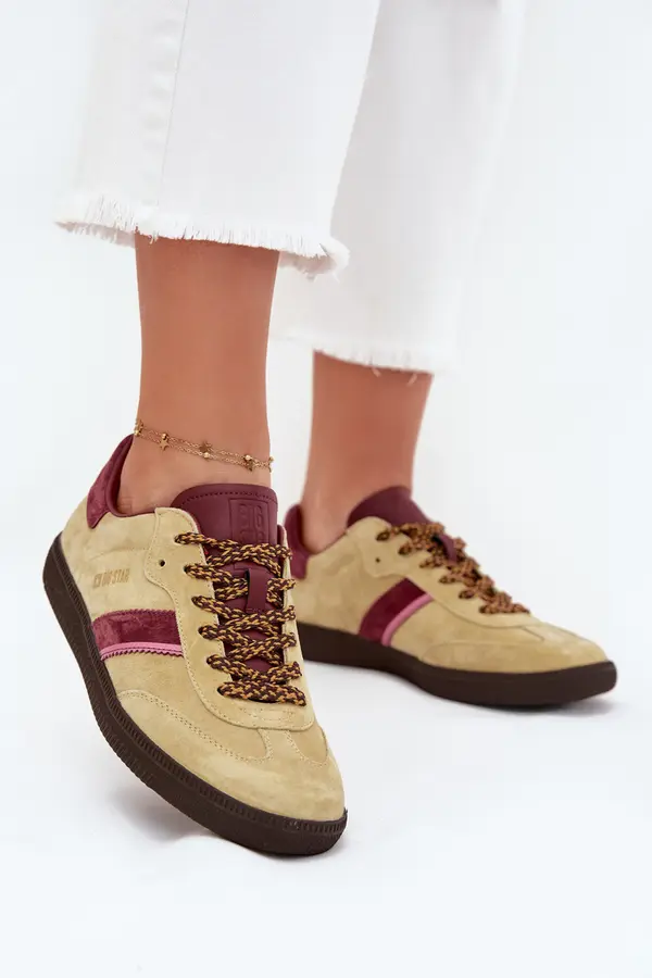 BIG STAR SHOES BIG STAR SHOES Women Suede Low Sneakers Big Star