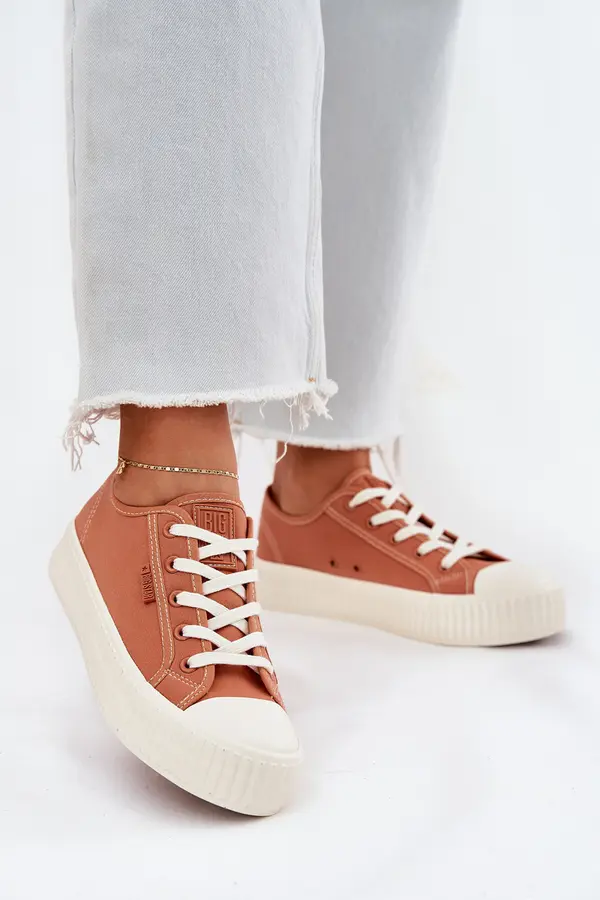 BIG STAR SHOES BIG STAR SHOES Women’s fabric sneakers on platform Big Star