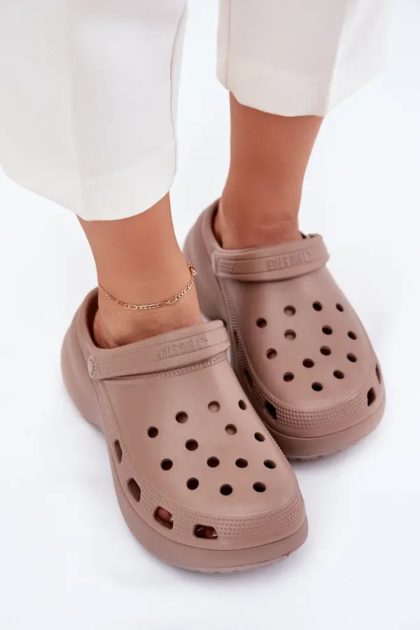 BIG STAR SHOES BIG STAR SHOES Women's Foam Sandals On Massive Sole Big Star