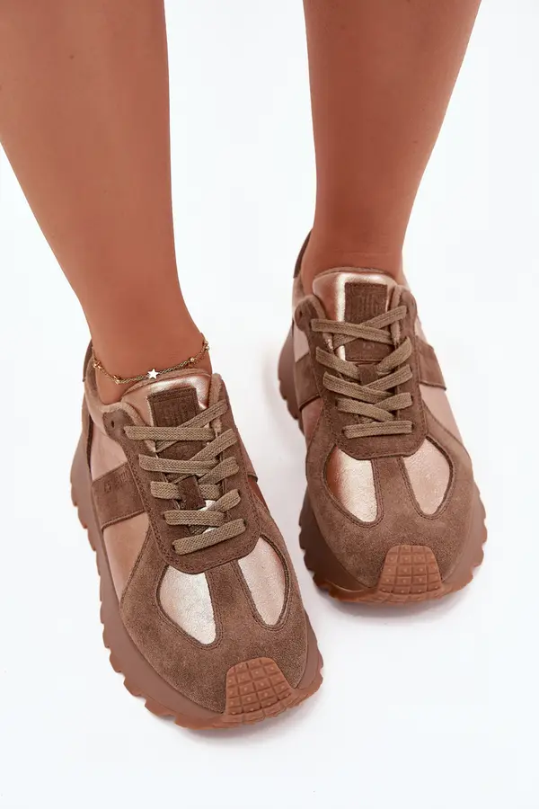 BIG STAR SHOES BIG STAR SHOES Women's Insulated Platform Sneakers Big Star