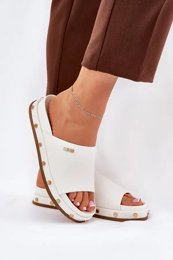 BIG STAR SHOES BIG STAR SHOES Women's Platform Sandals With Studs Big Star