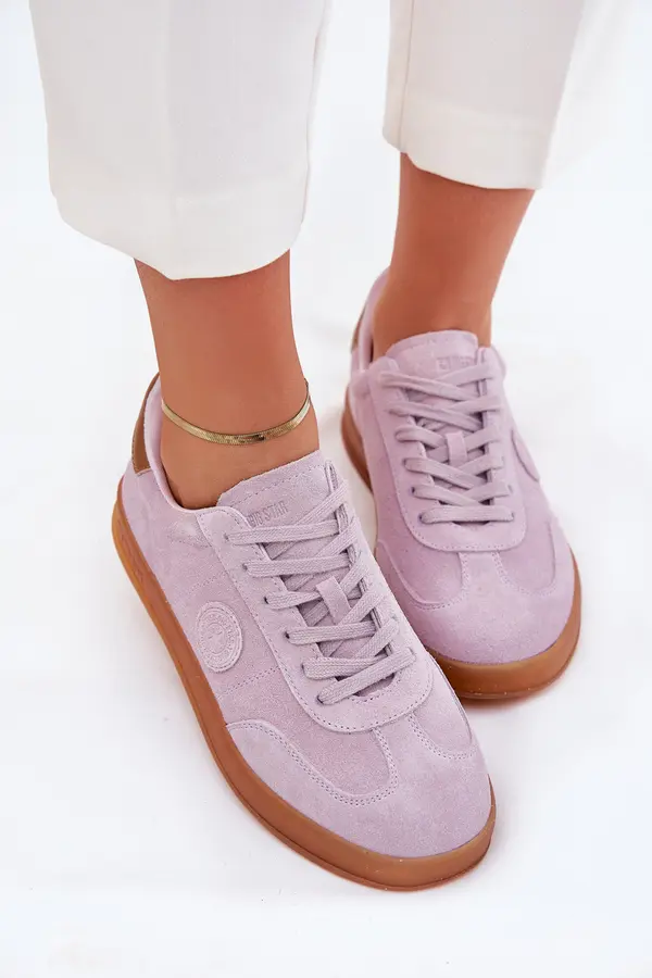 BIG STAR SHOES BIG STAR SHOES Women's Suede Sneakers Big Star