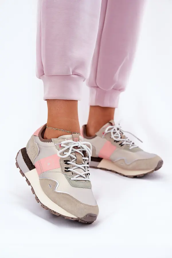 BIG STAR SHOES BIG STAR SHOES Women's Suede Sneakers Big Star